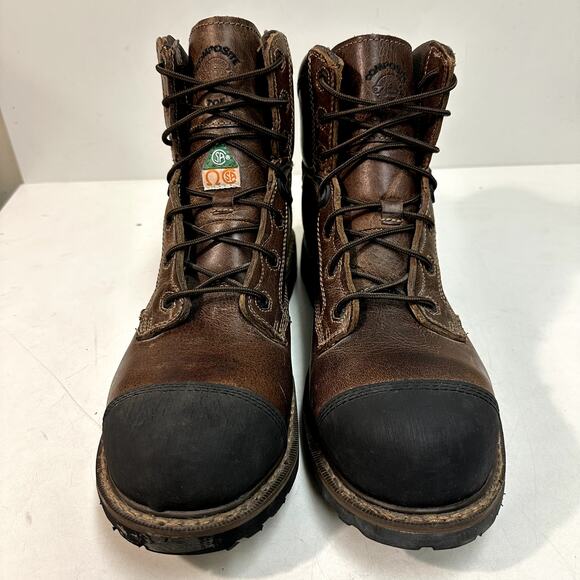 VERY GOOD Justin CW677 6" Utah Waterproof Safety Composite Toe Work Boot 12 EE - Picture 3 of 14